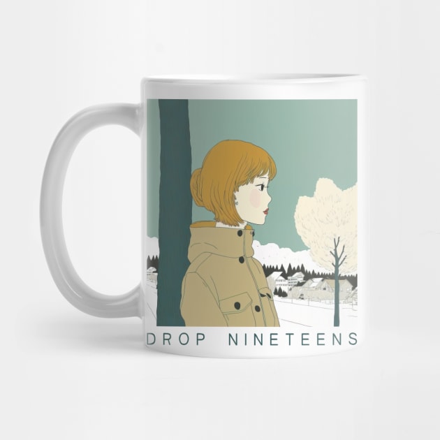 Drop Nineteens - Retro Style Fan Design by unknown_pleasures